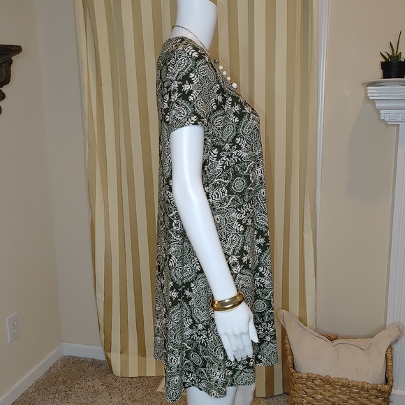 SHOW ME YOUR MUMU OLIVE GREEB "EM" MINI DRESS S - Picture 4 of 7